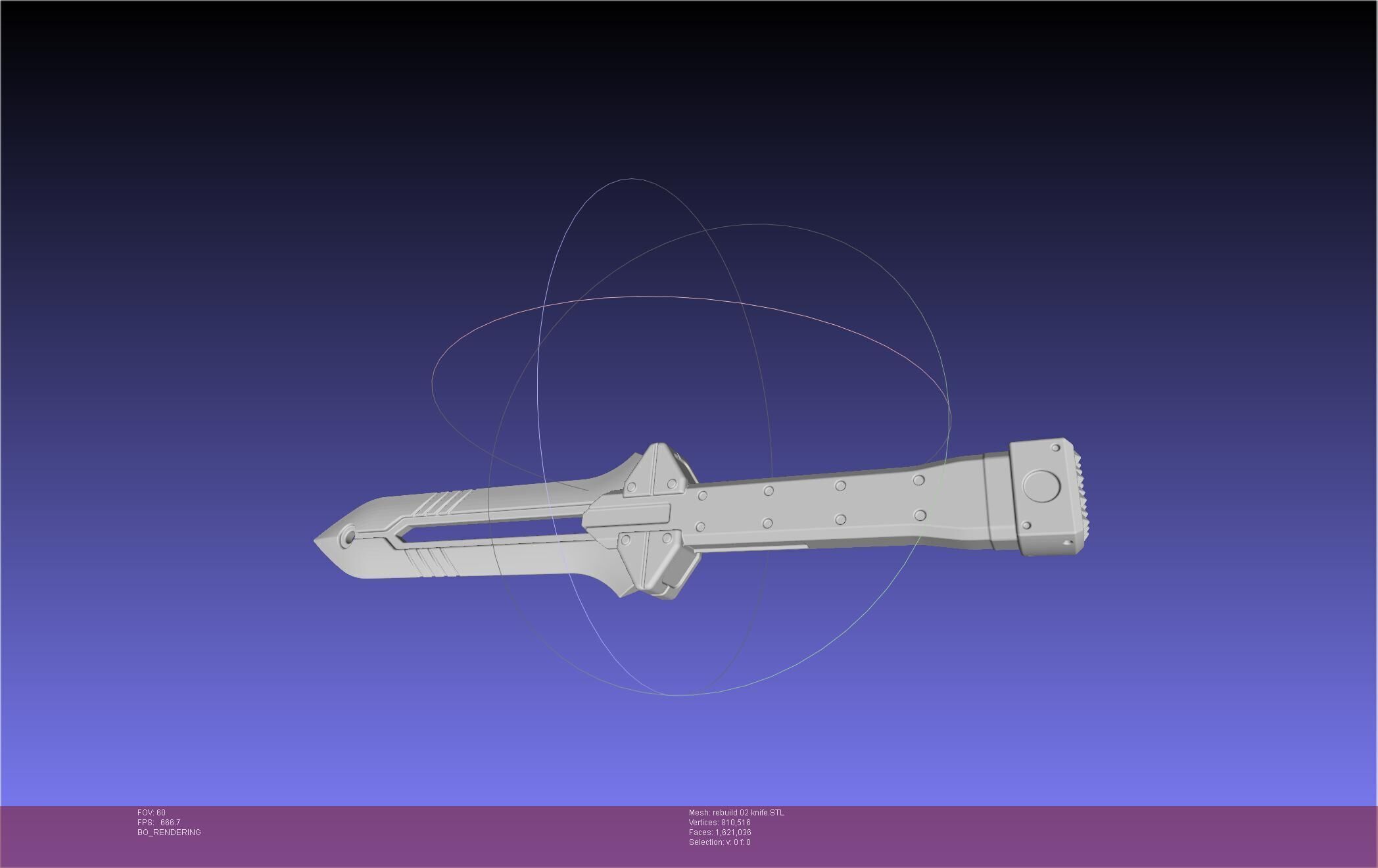 Evangelion Rebuild Unit 2 Prog Knife 3D print model_41