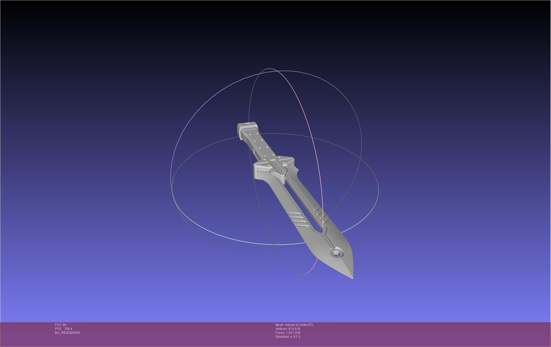 Evangelion Rebuild Unit 2 Prog Knife 3D print model_6