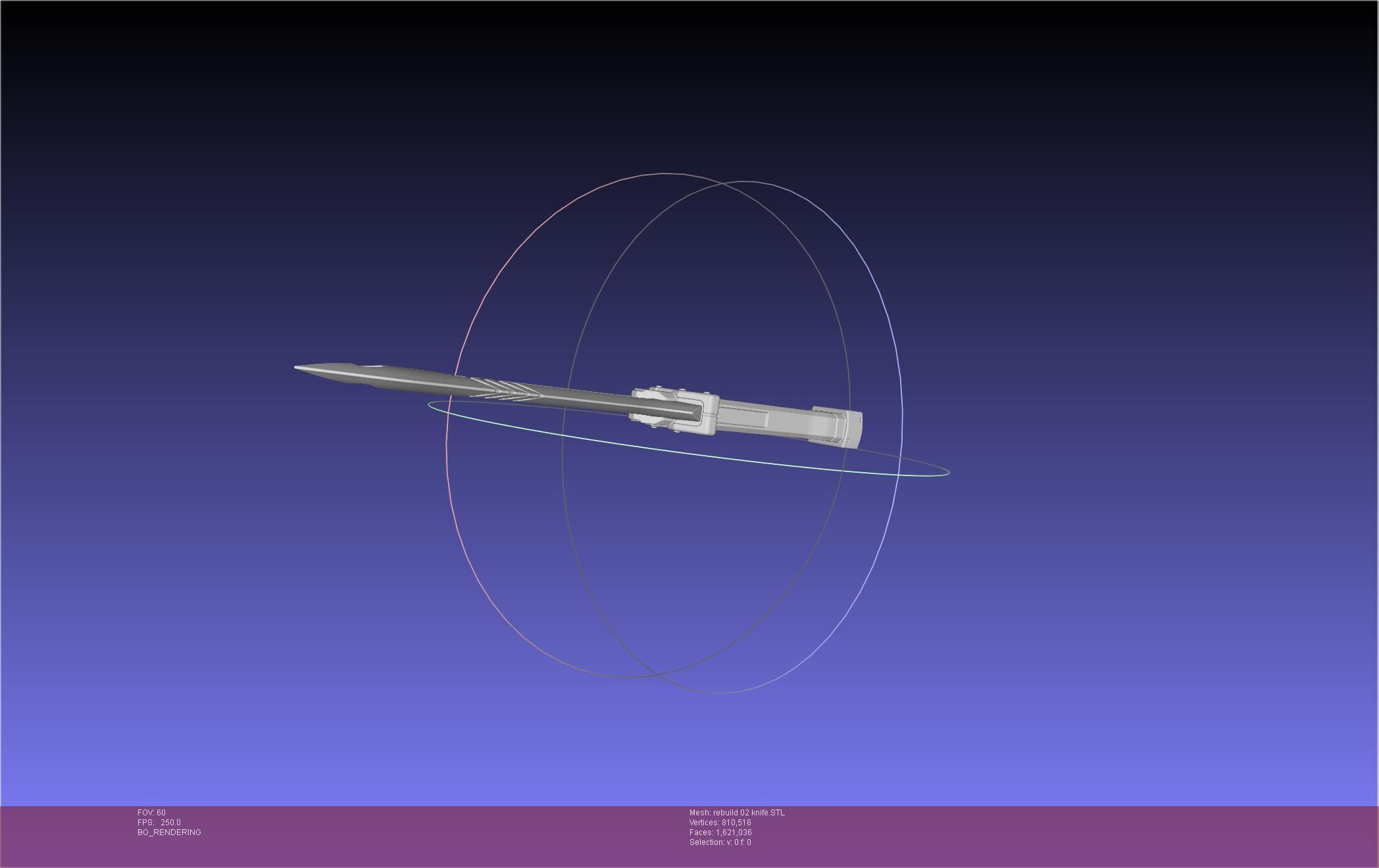 Evangelion Rebuild Unit 2 Prog Knife 3D print model_14