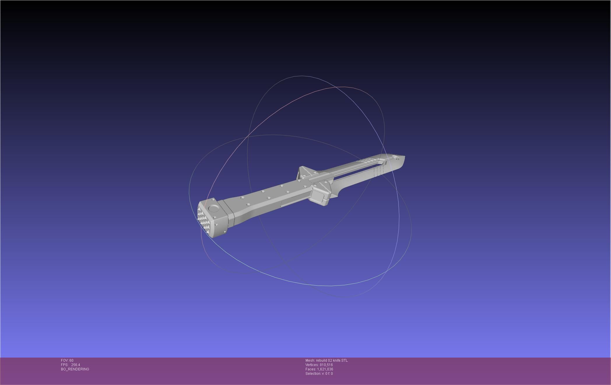 Evangelion Rebuild Unit 2 Prog Knife 3D print model_8