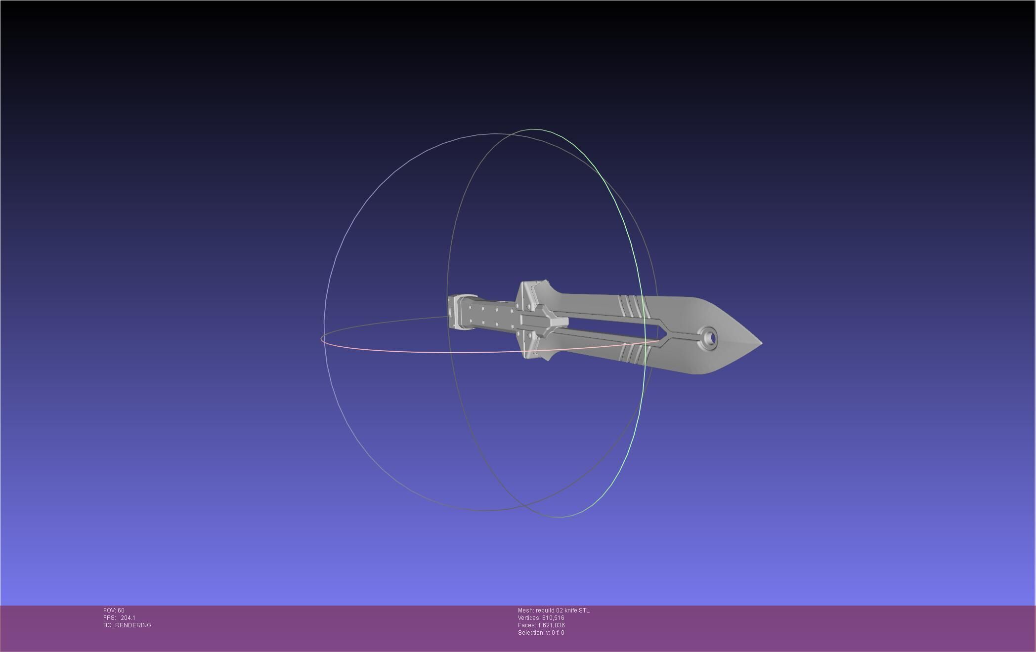 Evangelion Rebuild Unit 2 Prog Knife 3D print model_16
