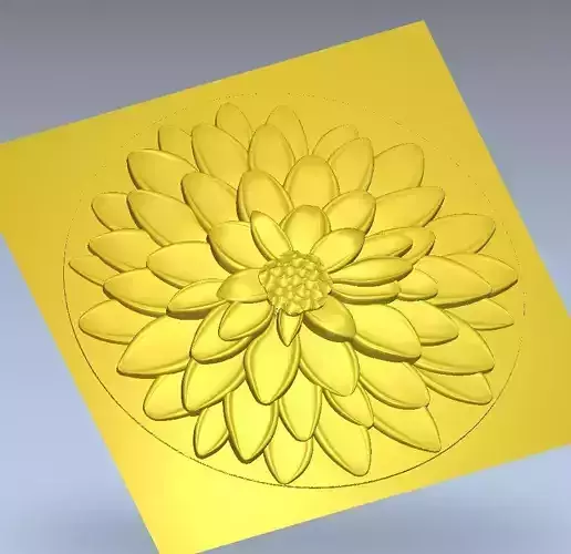 3D Flower Wallart