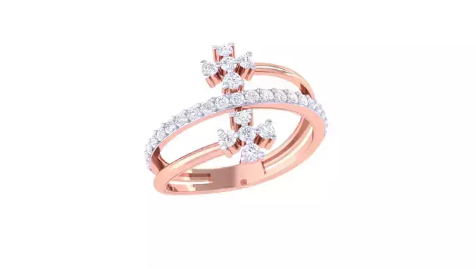 Women Ring  Render 3dm STL OBJ FBX Details