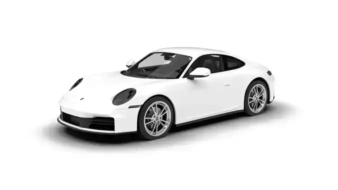 Porsche 911 Carrera 2025 3d model 3D model