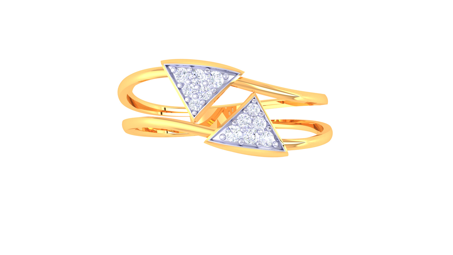 Women Ring  Render 3dm STL OBJ FBX Details 3D print model_3