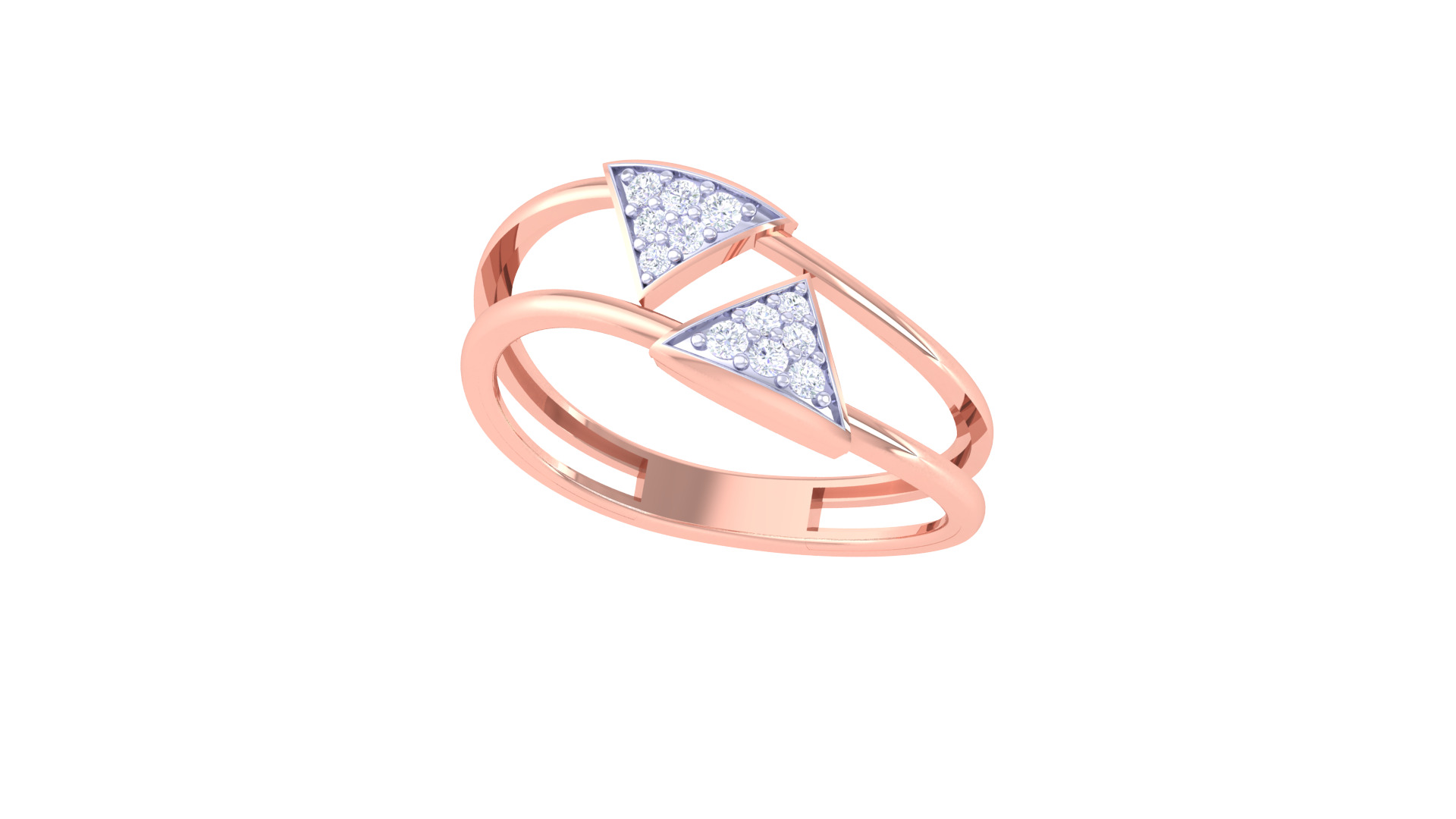 Women Ring  Render 3dm STL OBJ FBX Details 3D print model_1