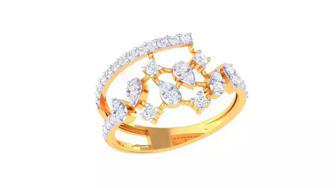  Women Ring MTL 3dm STL OBJ FBX Details