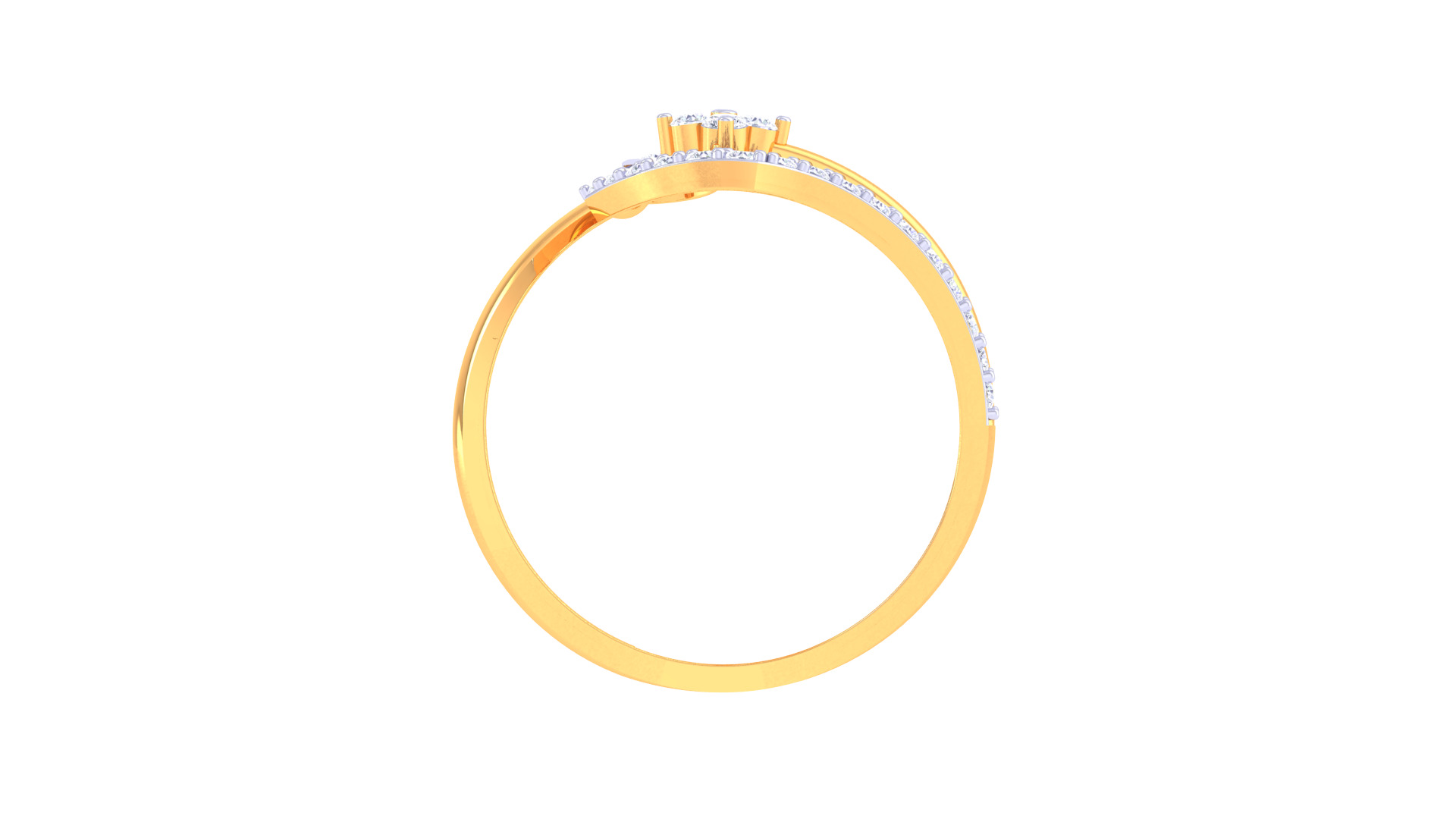 Women Ring MTL 3dm STL OBJ FBX Details 3D print model_4