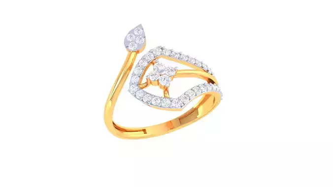 Women Ring MTL 3dm STL OBJ FBX Details