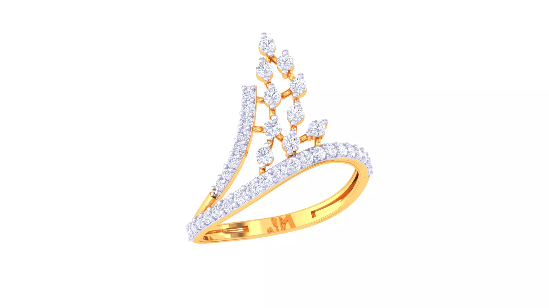 Women Ring MTL 3dm STL OBJ FBX Details 3D print model