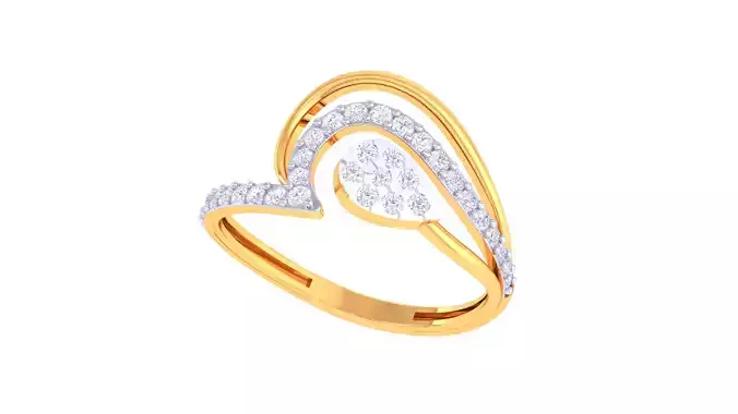  Women Ring MTL 3dm STL OBJ FBX Details