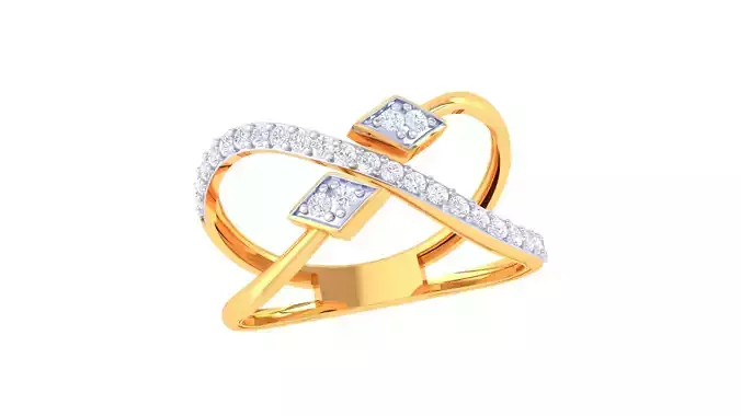 Women Ring MTL 3dm STL OBJ FBX Details