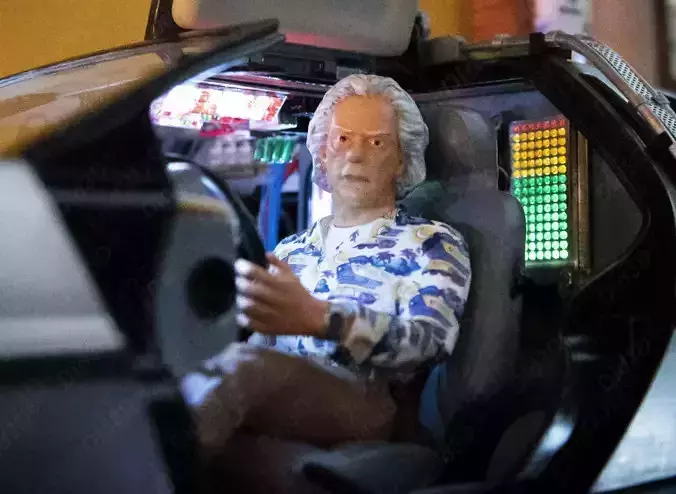 Doc BTTF2 Did3D  1-8Scale  3D print model