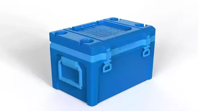 Heavy Duty Camping Cooler 3D model