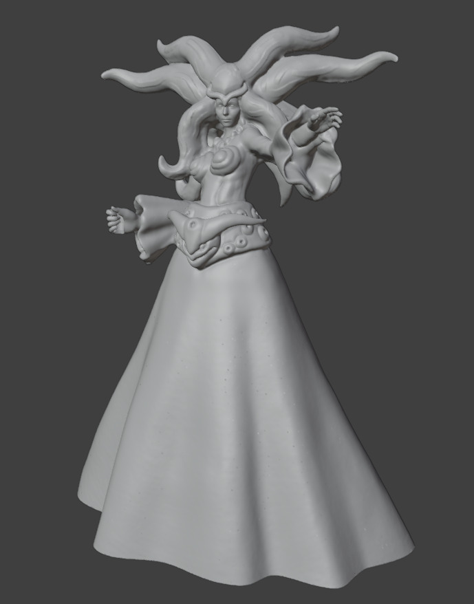 Kotesu Jeeg Himika Queen 3D model_5