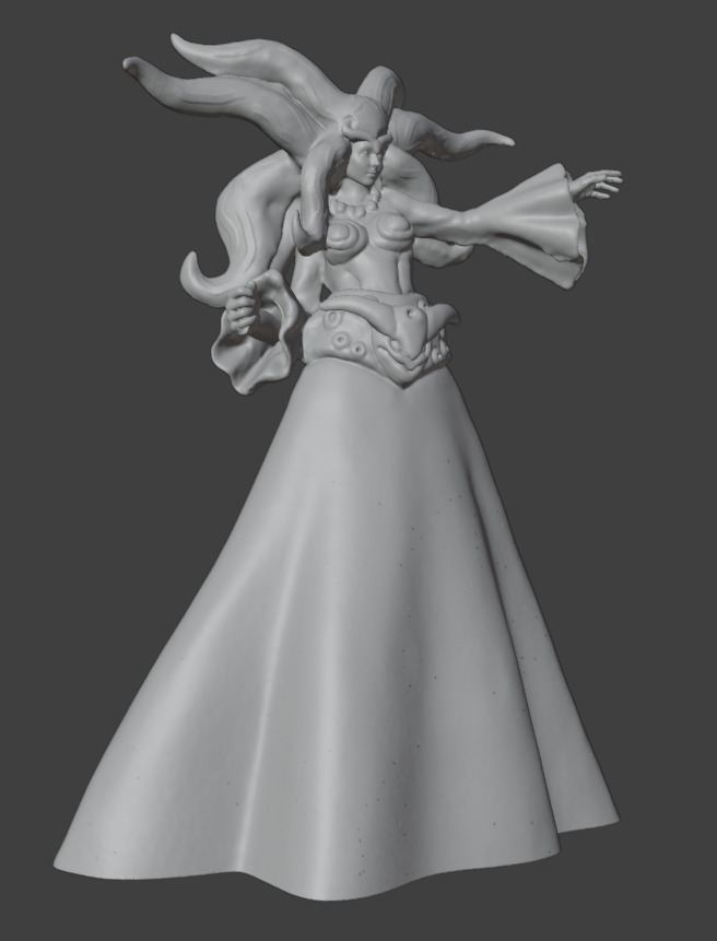 Kotesu Jeeg Himika Queen 3D model_3