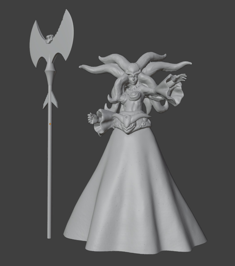 Kotesu Jeeg Himika Queen 3D model_2