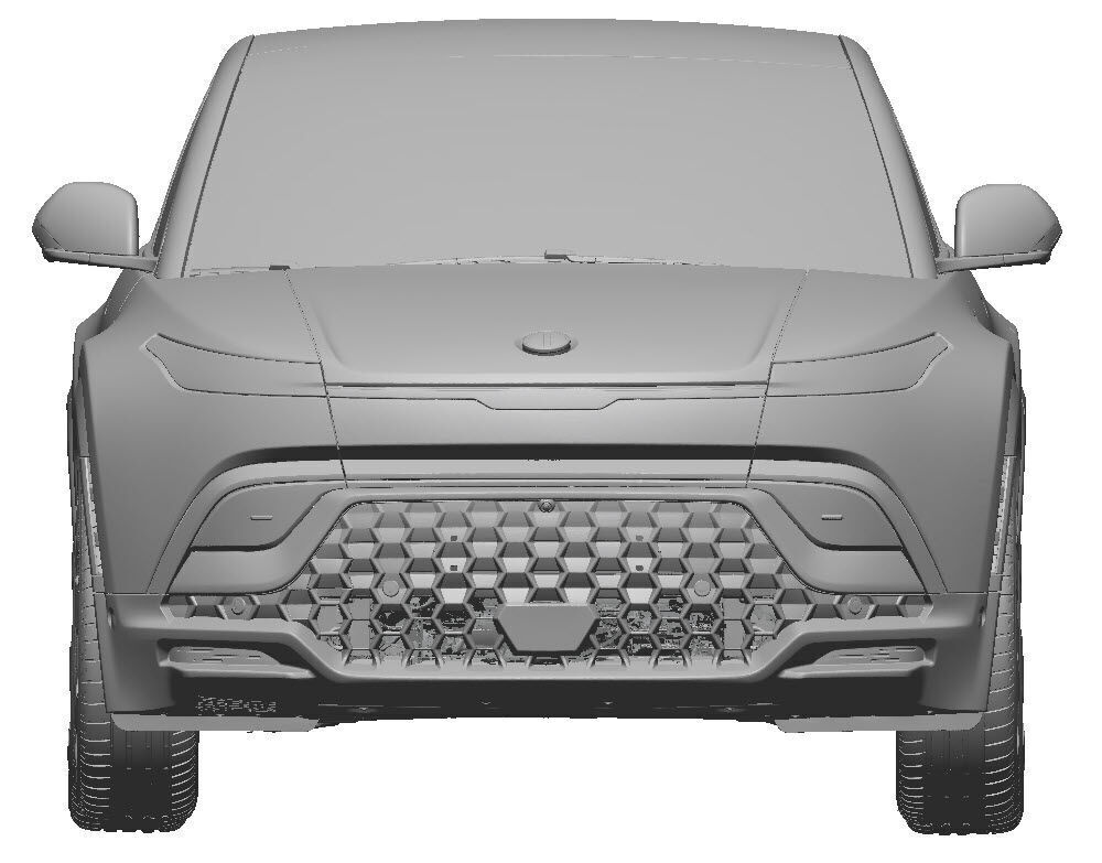 Fisker Ocean One 2023 - Exterior Scan 3D model 3D model_5