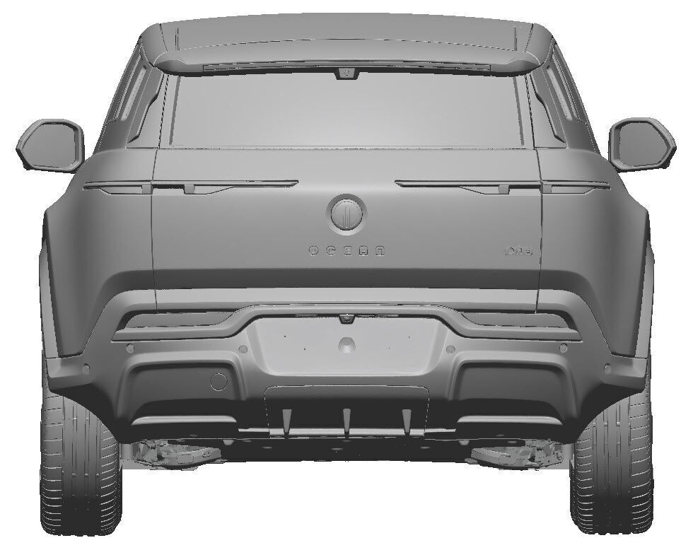 Fisker Ocean One 2023 - Exterior Scan 3D model 3D model_4