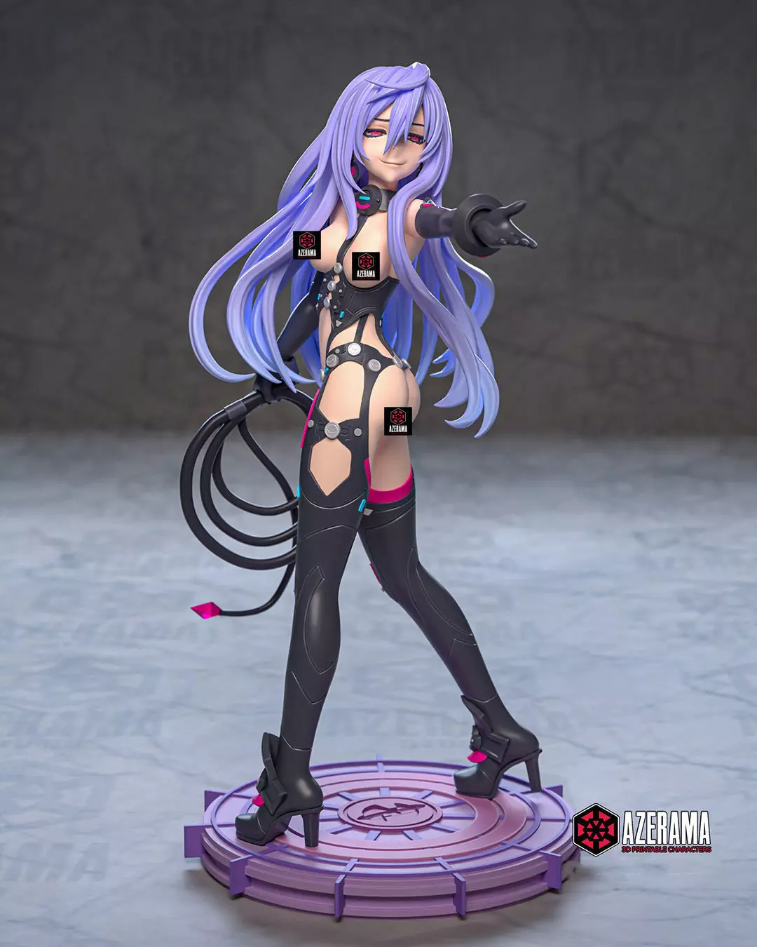 Iris Heart NSFW STL Ready for 3D Printing 3D print model_0