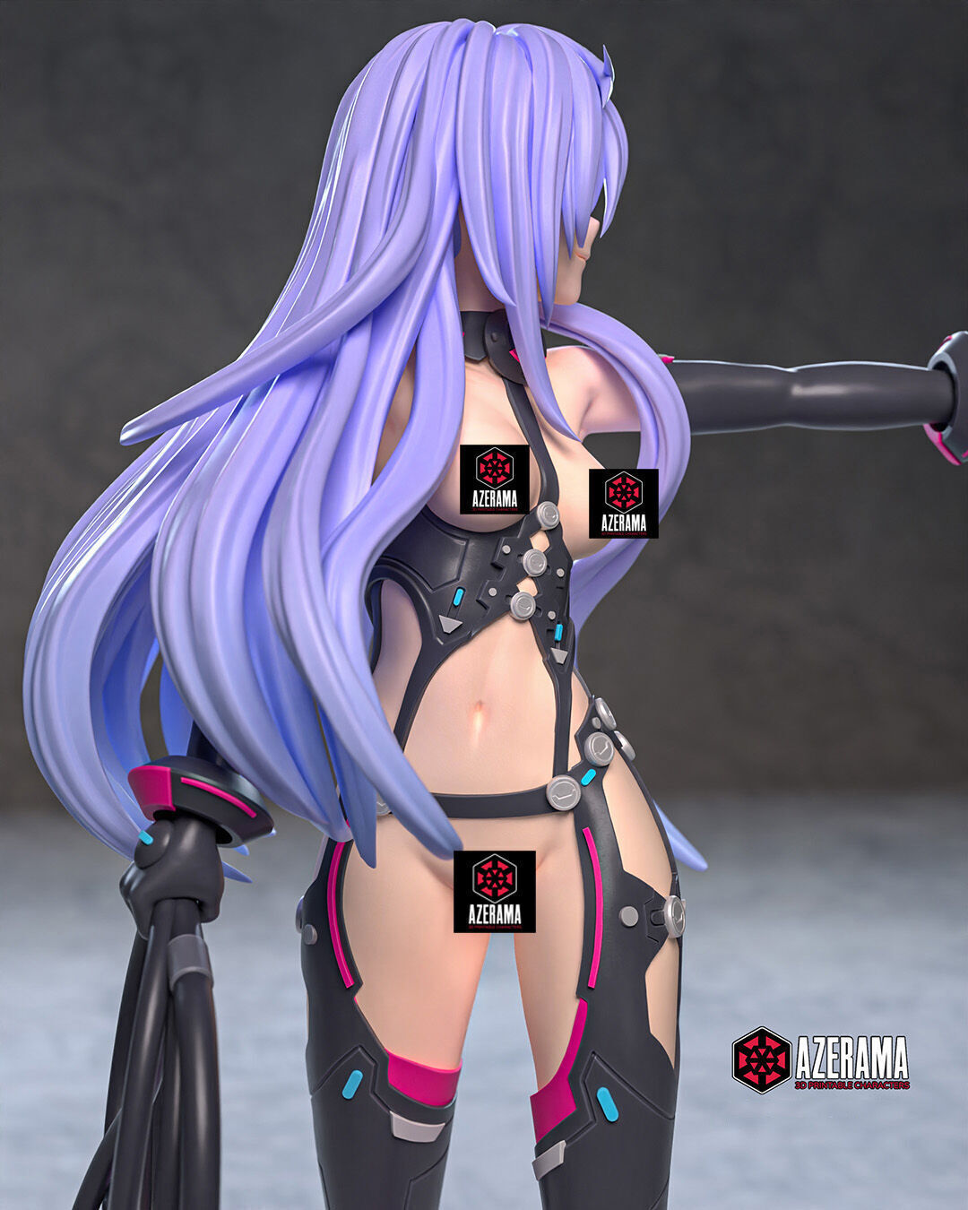 Iris Heart NSFW STL Ready for 3D Printing 3D print model_4