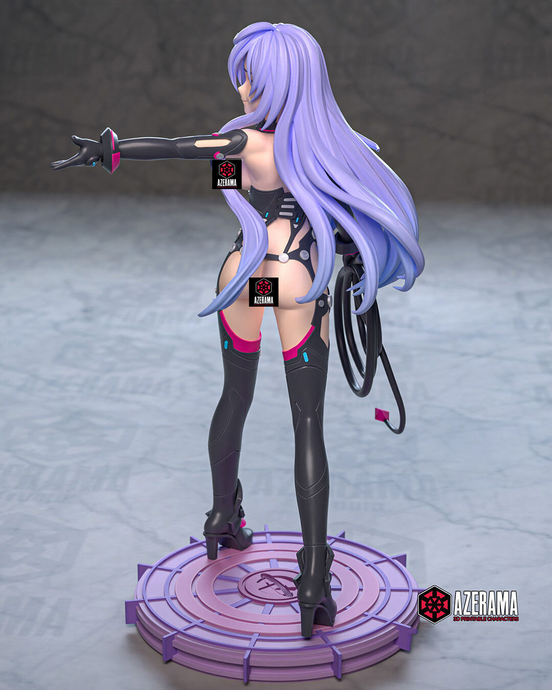 Iris Heart NSFW STL Ready for 3D Printing 3D print model_9