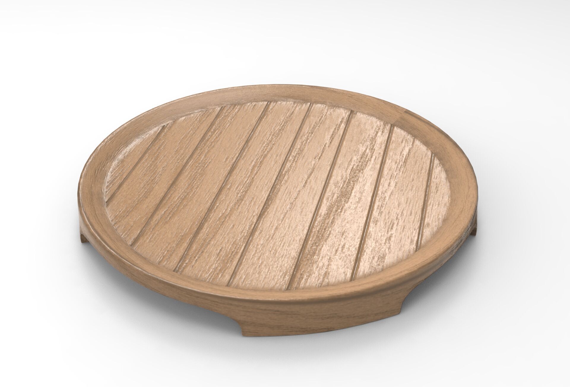 Pols Tray Low-poly 3D model_1