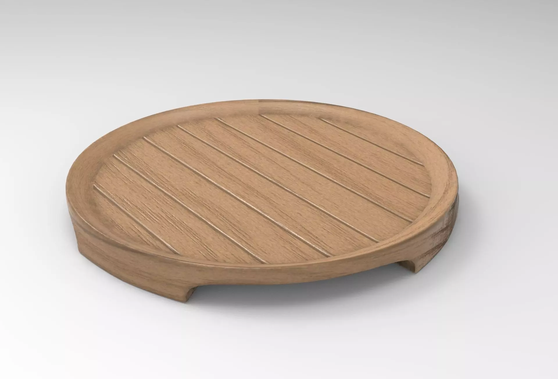 Pols Tray Low-poly 3D model_0