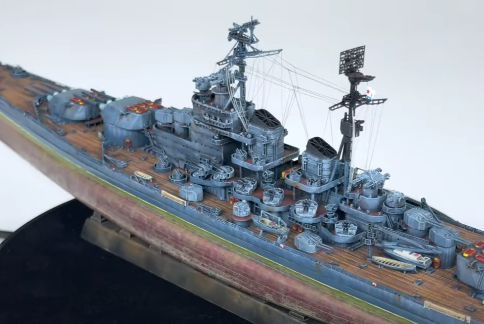 World of Warships 1-700 Kremlin Soviet Battleship Model Kit 3D print model_4