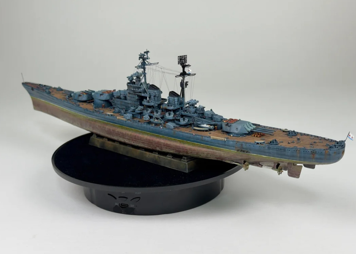 World of Warships 1-700 Kremlin Soviet Battleship Model Kit 3D print model_2