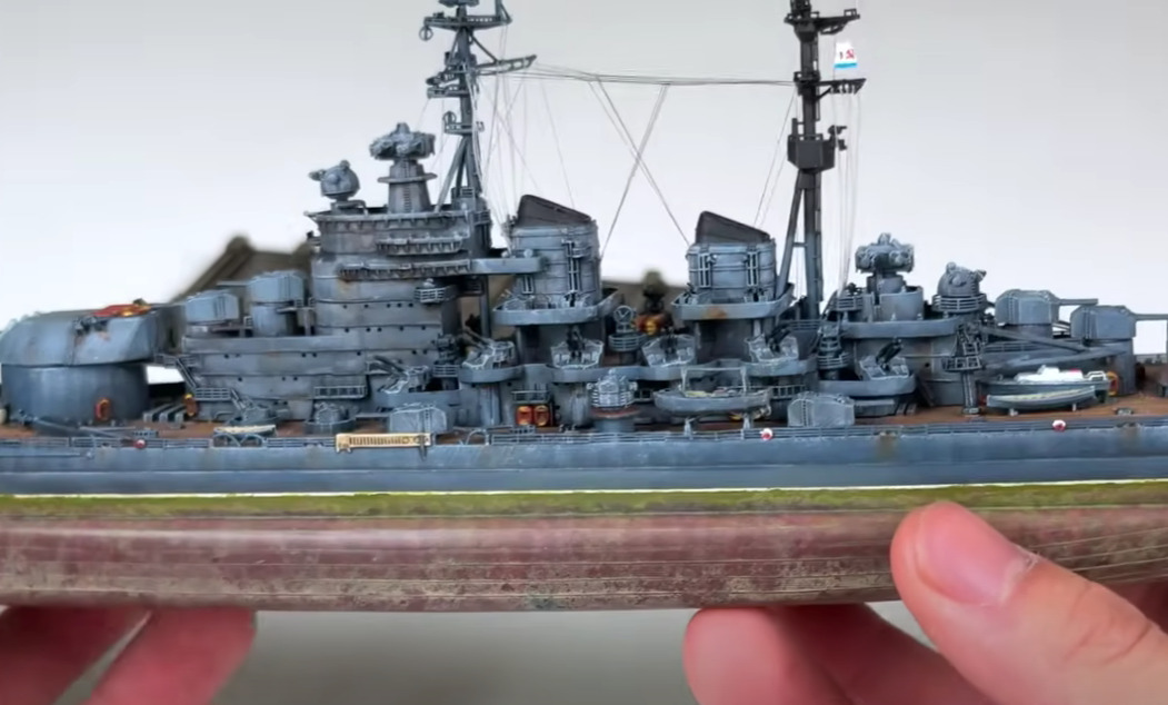 World of Warships 1-700 Kremlin Soviet Battleship Model Kit 3D print model_3