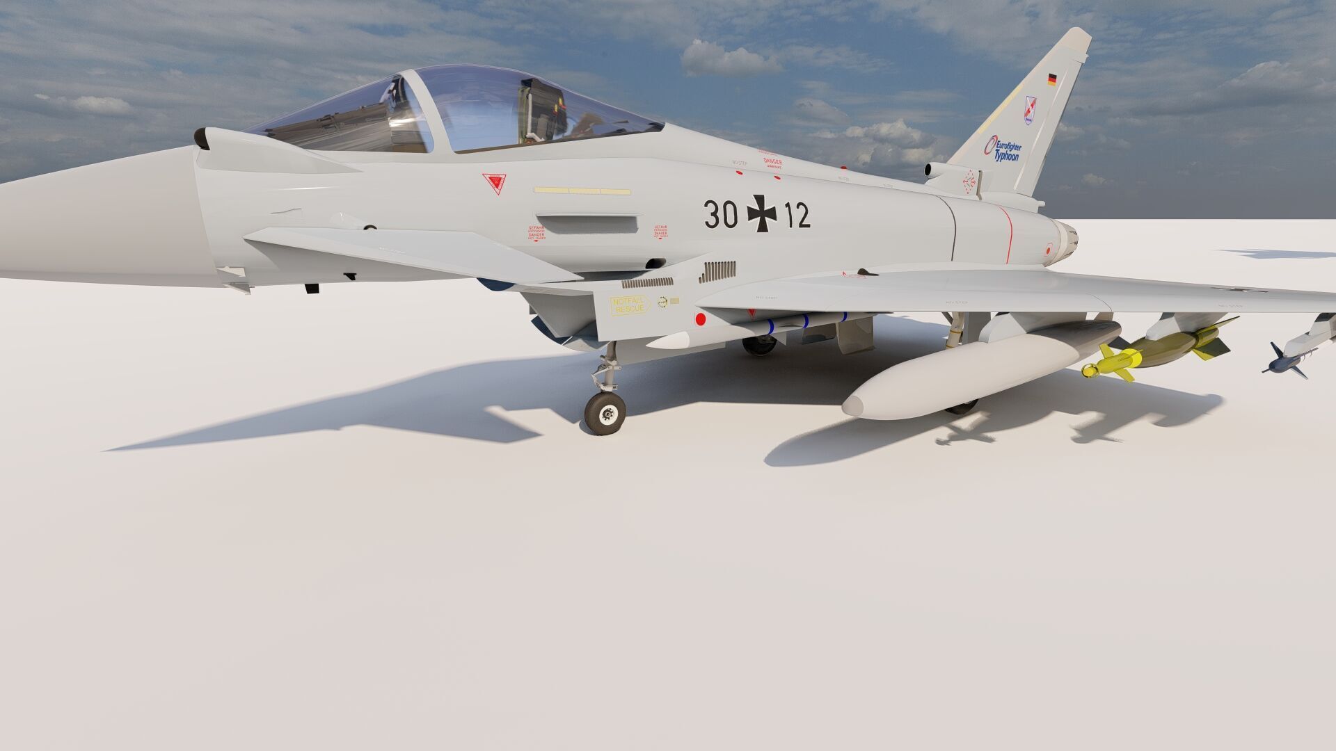Eurofighter Typhoon 3D model_31