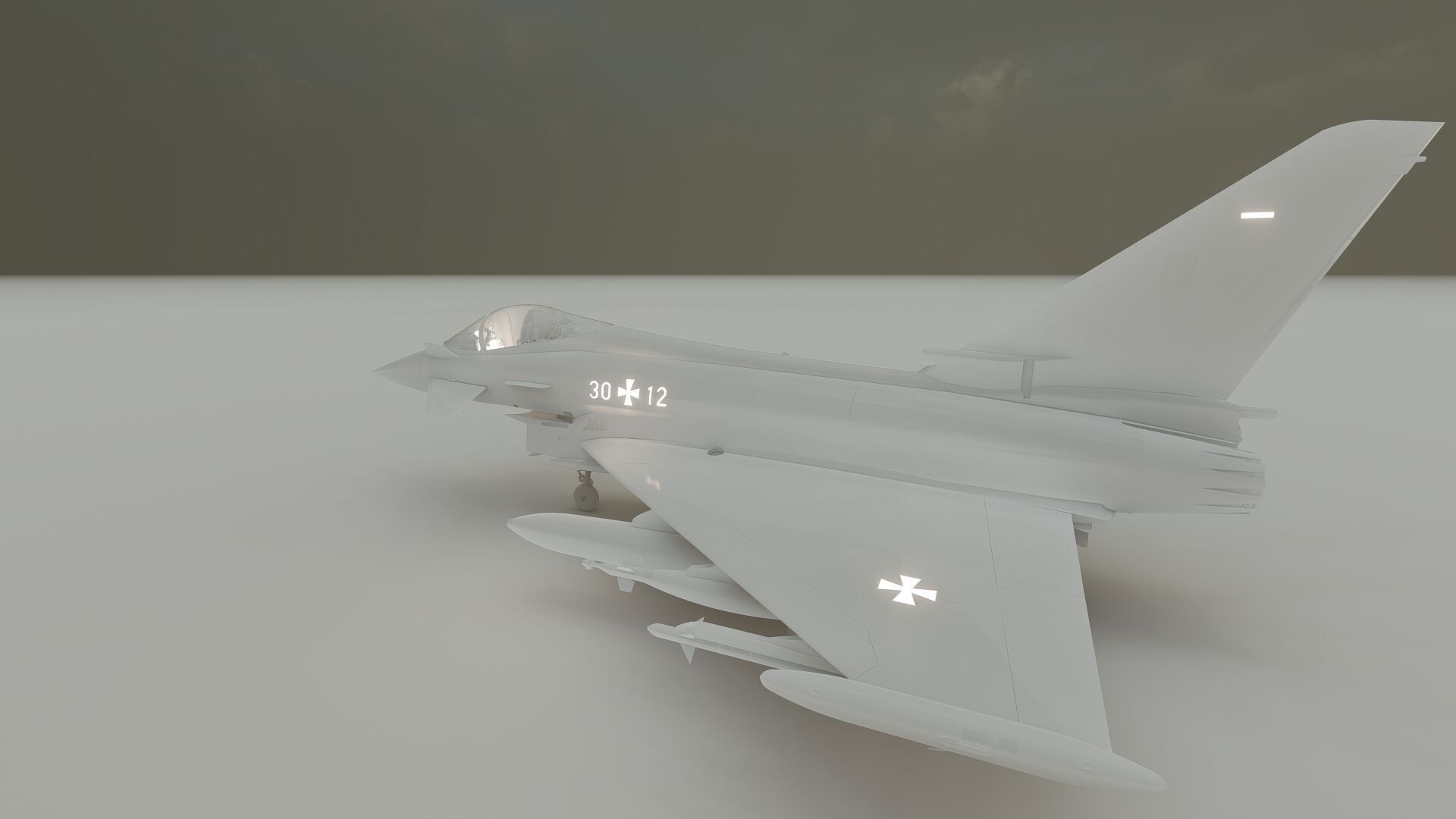 Eurofighter Typhoon 3D model_47