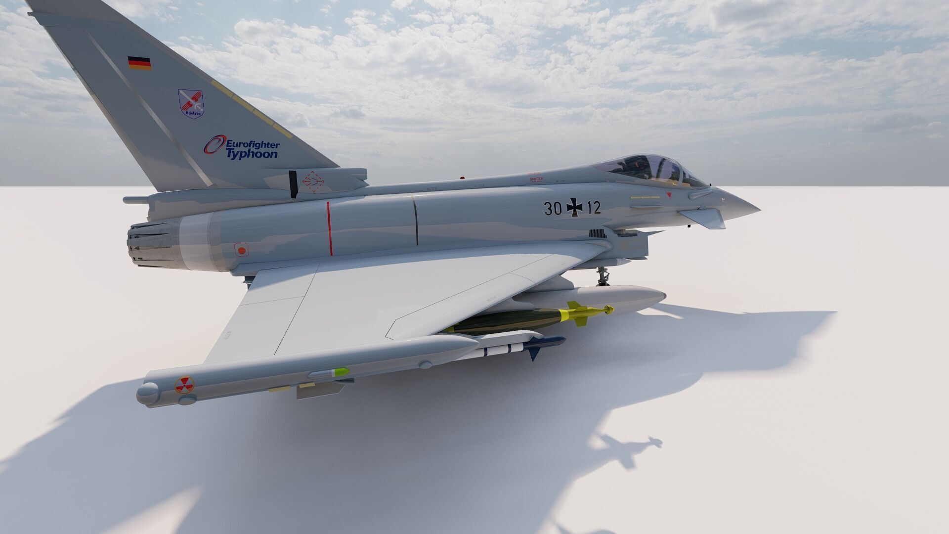 Eurofighter Typhoon 3D model_24