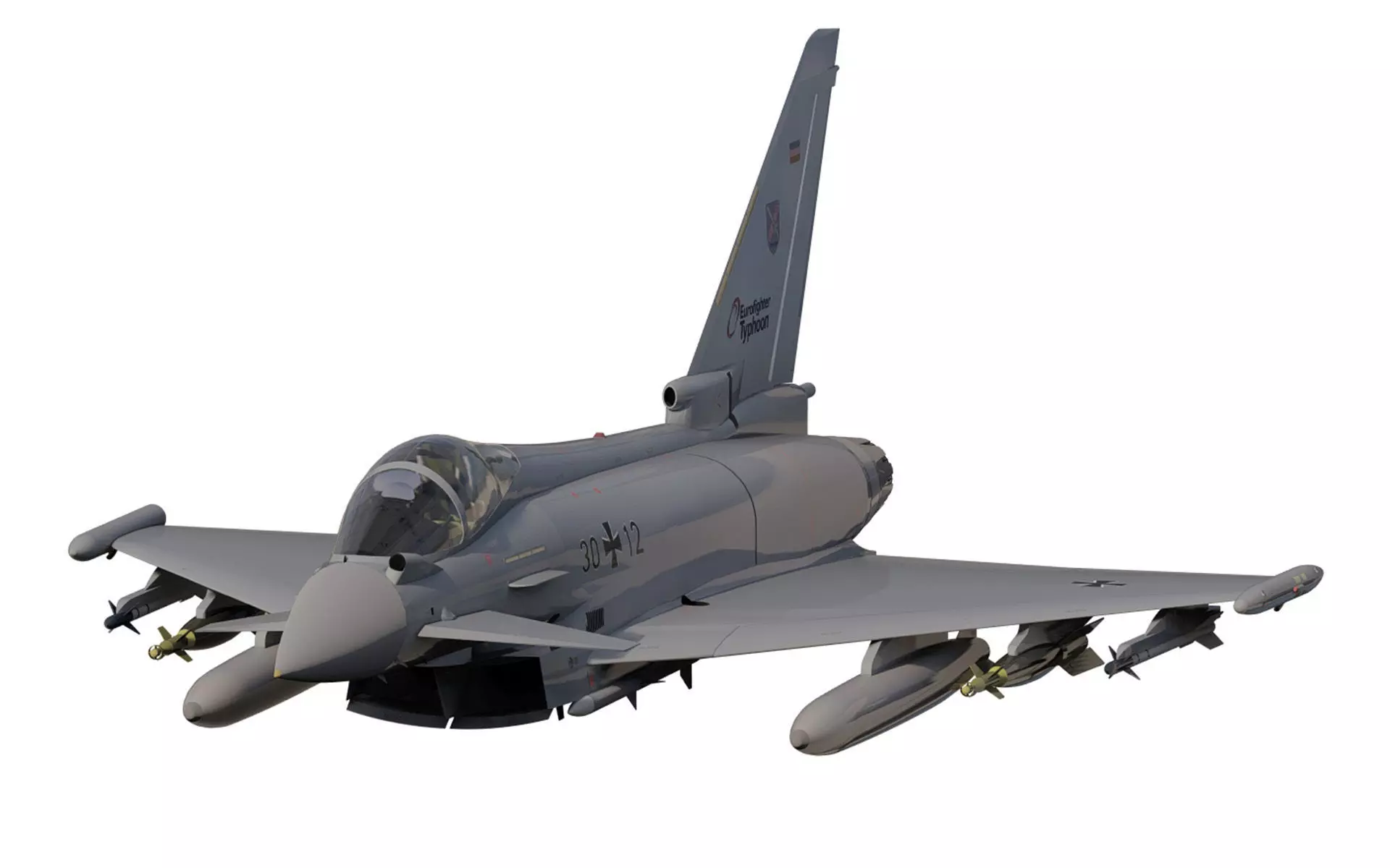 Eurofighter Typhoon 3D model_0