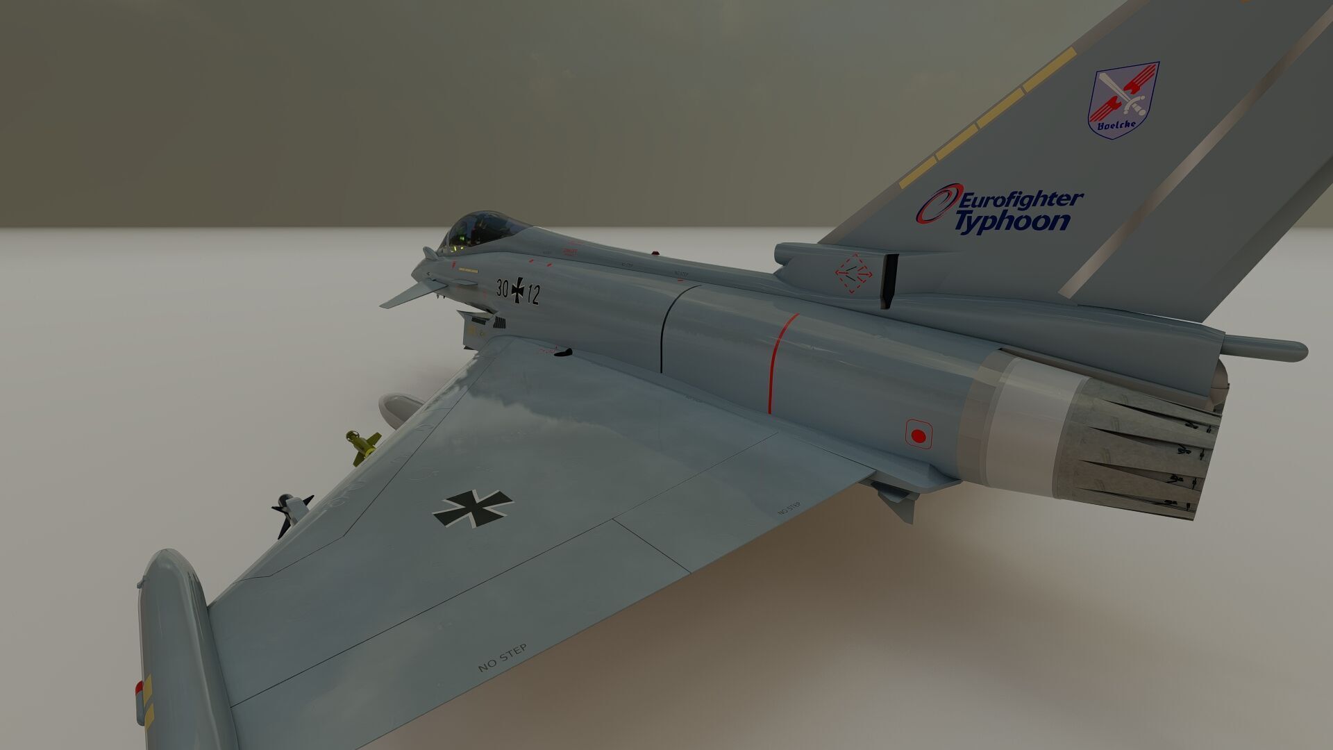 Eurofighter Typhoon 3D model_46