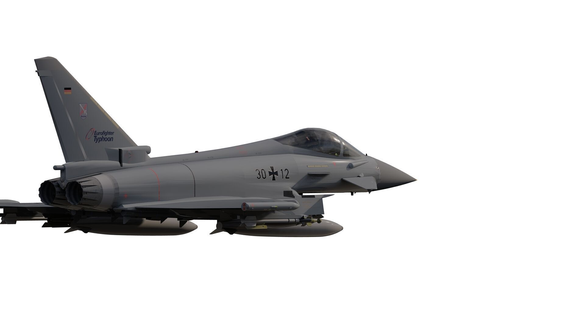 Eurofighter Typhoon 3D model_15