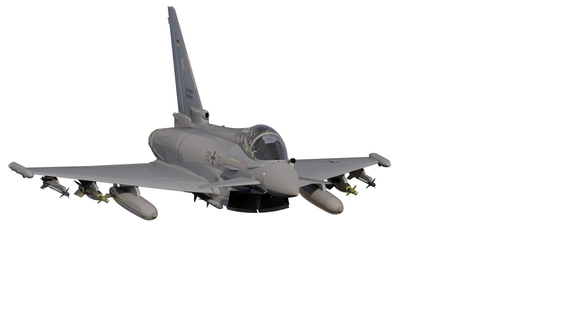 Eurofighter Typhoon 3D model_22