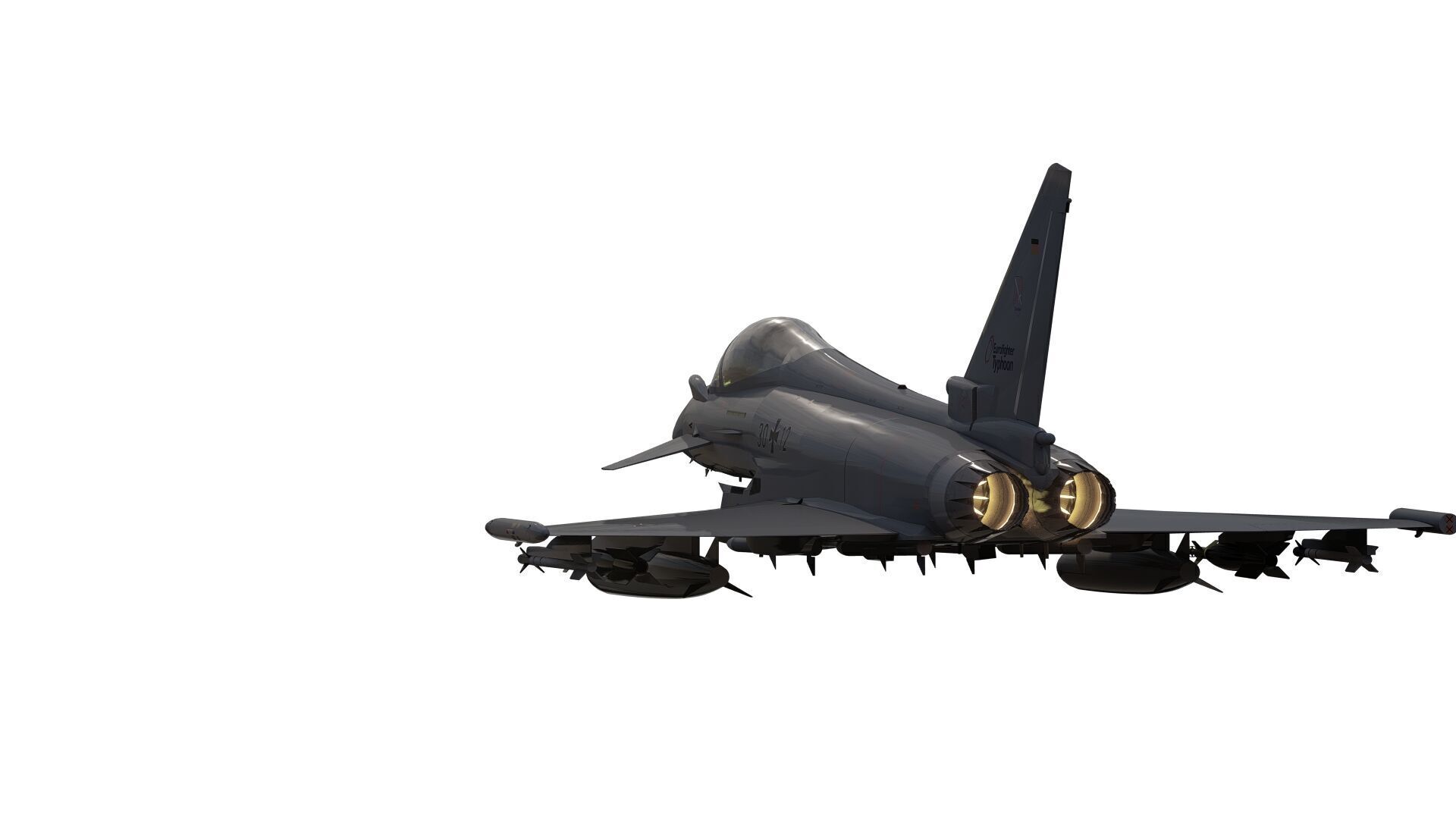 Eurofighter Typhoon 3D model_9