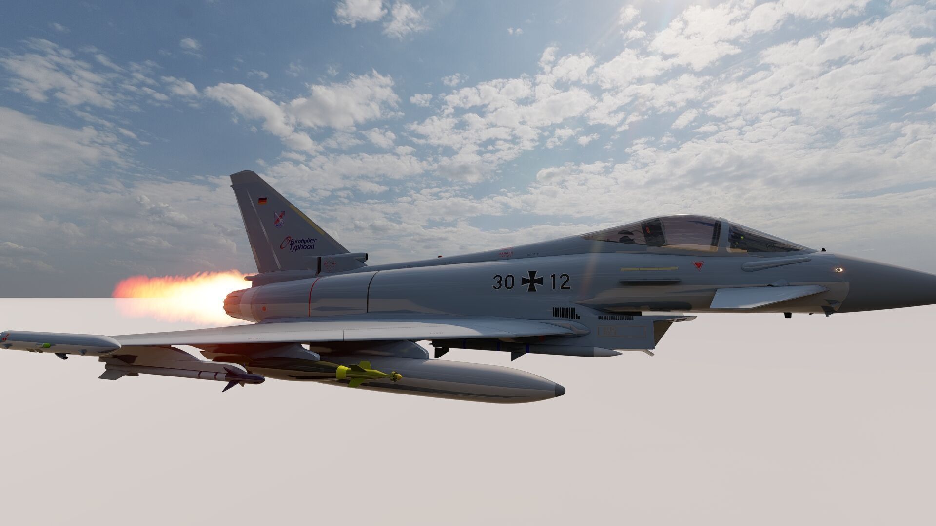 Eurofighter Typhoon 3D model_39
