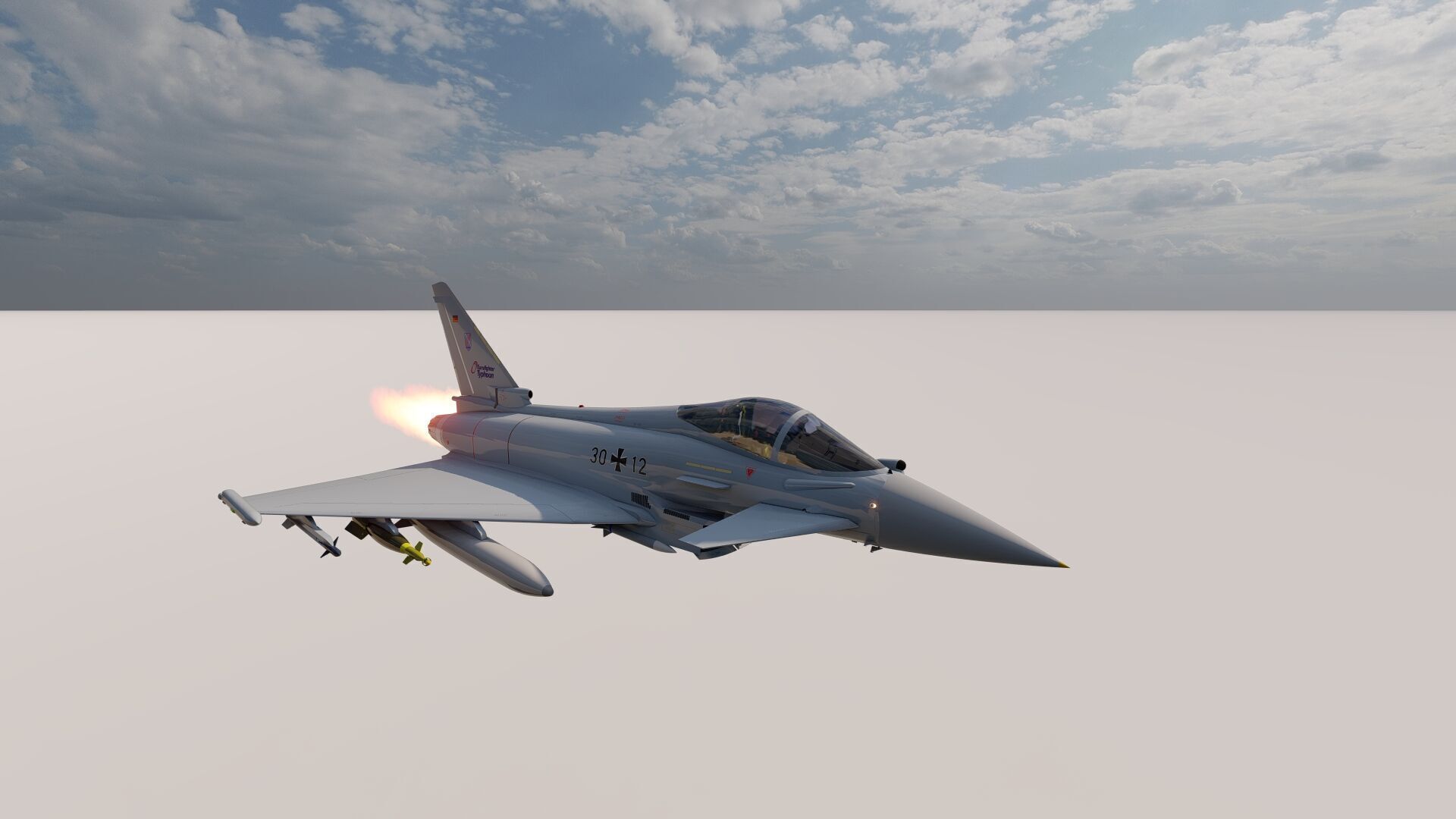 Eurofighter Typhoon 3D model_40