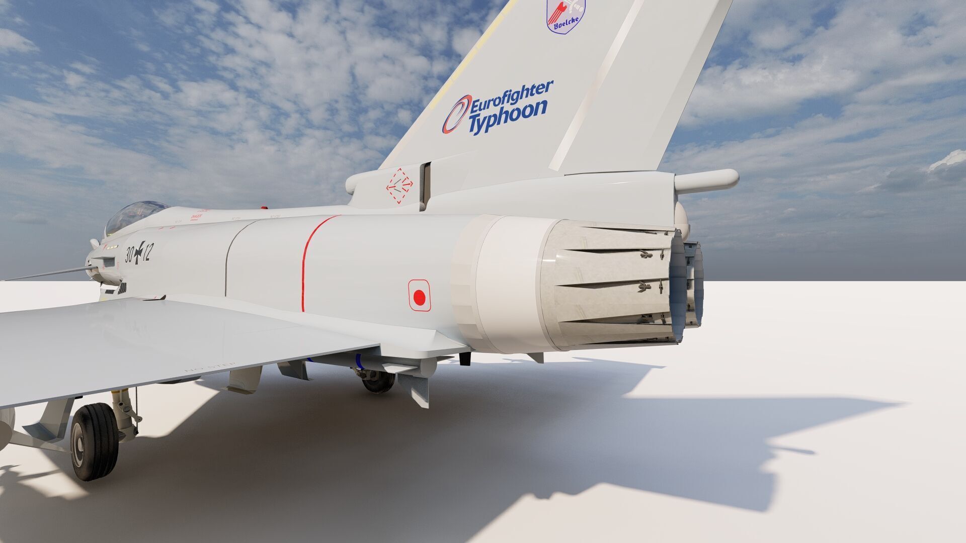 Eurofighter Typhoon 3D model_28