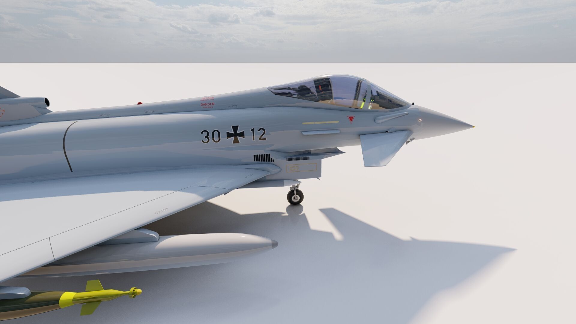 Eurofighter Typhoon 3D model_26