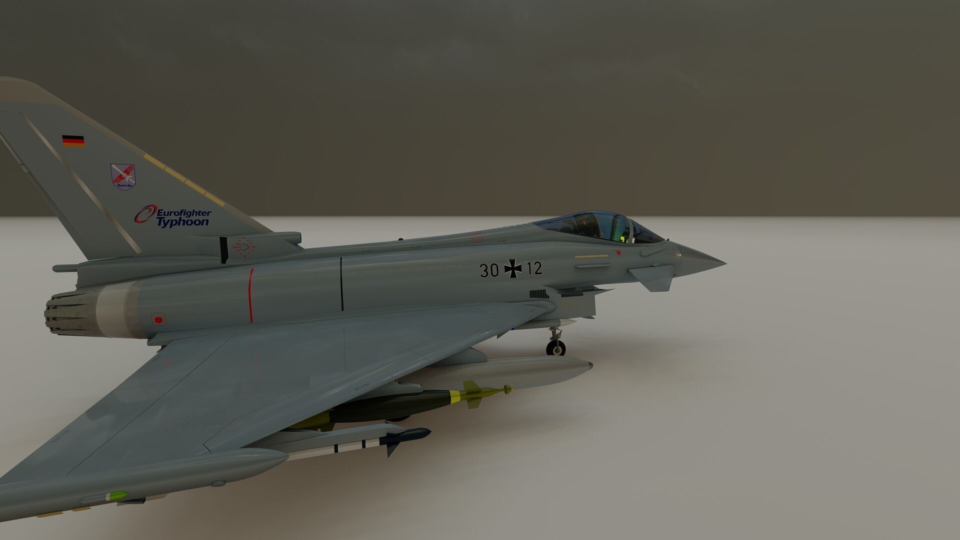 Eurofighter Typhoon 3D model_44