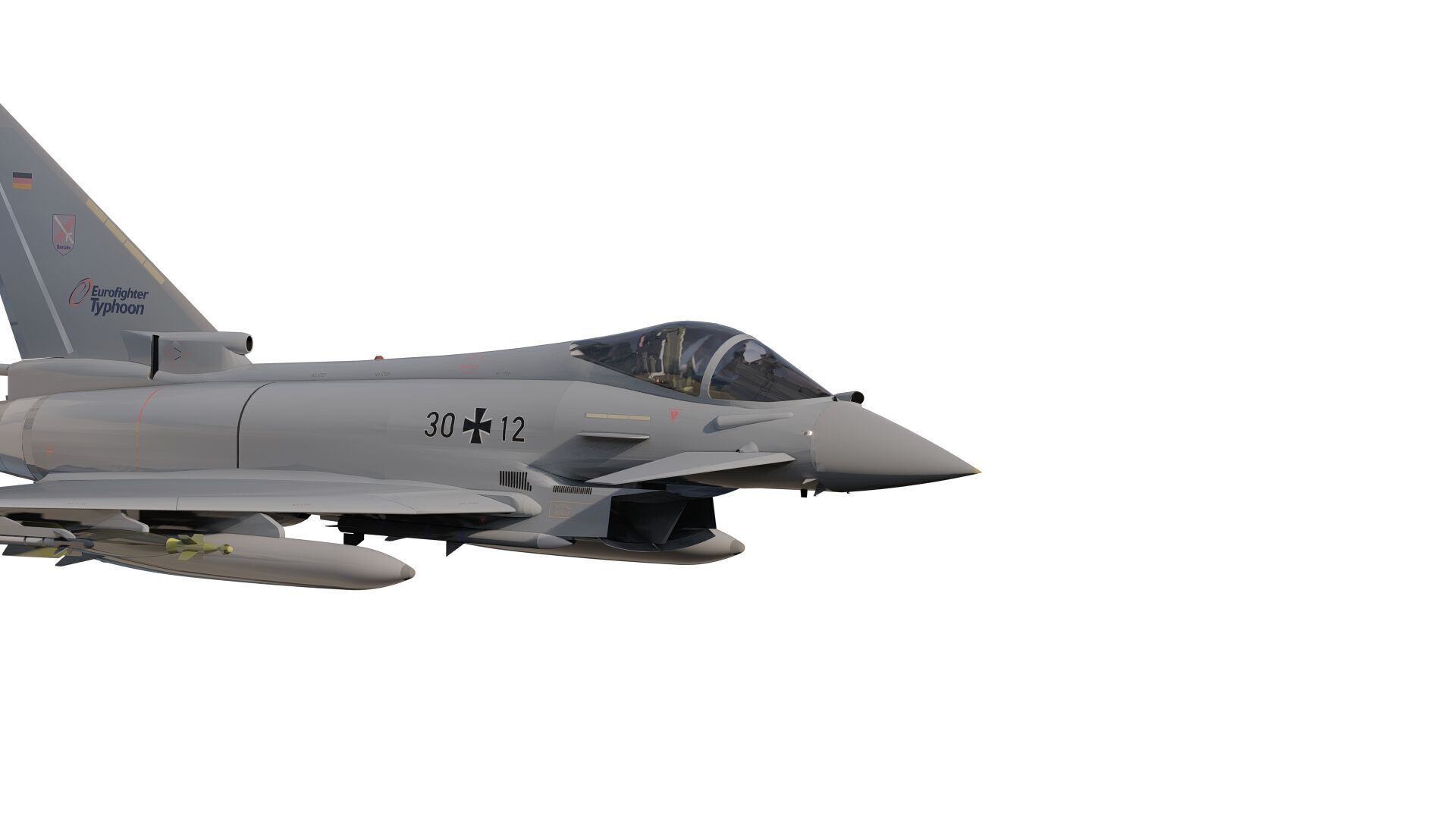Eurofighter Typhoon 3D model_20