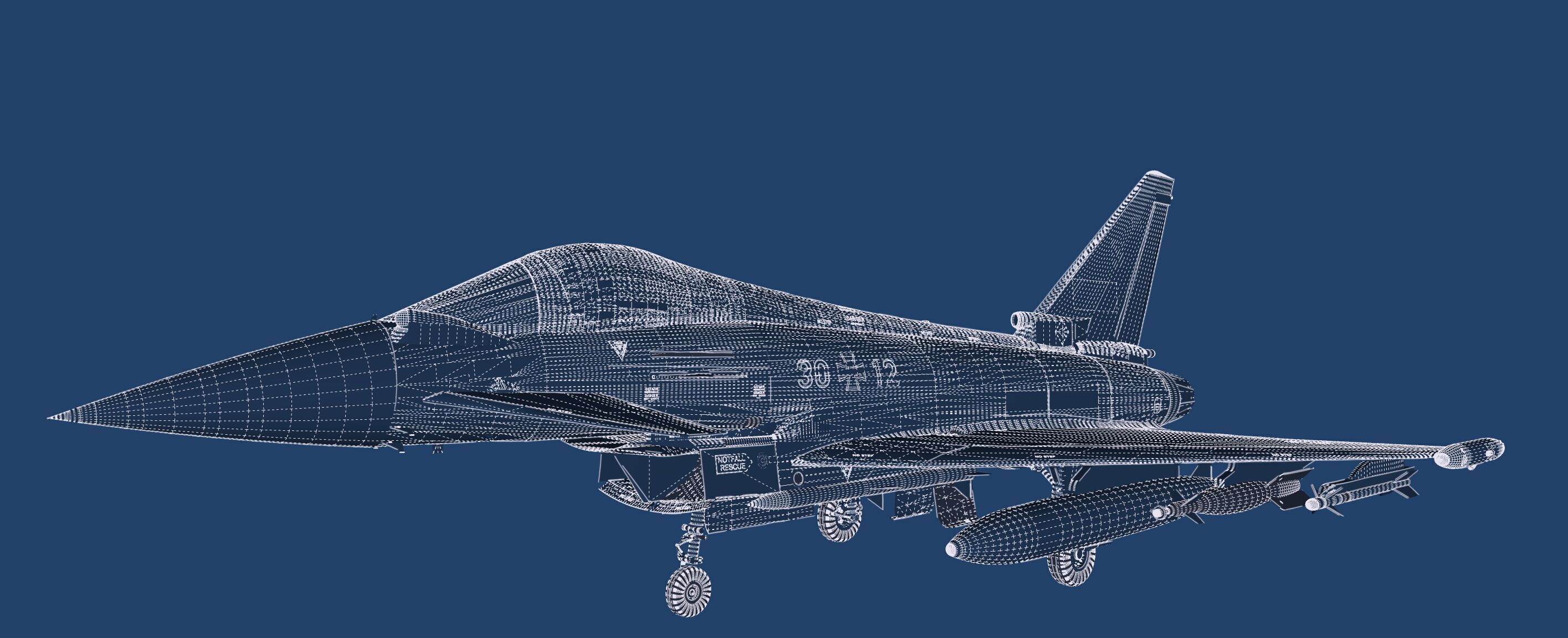Eurofighter Typhoon 3D model_53