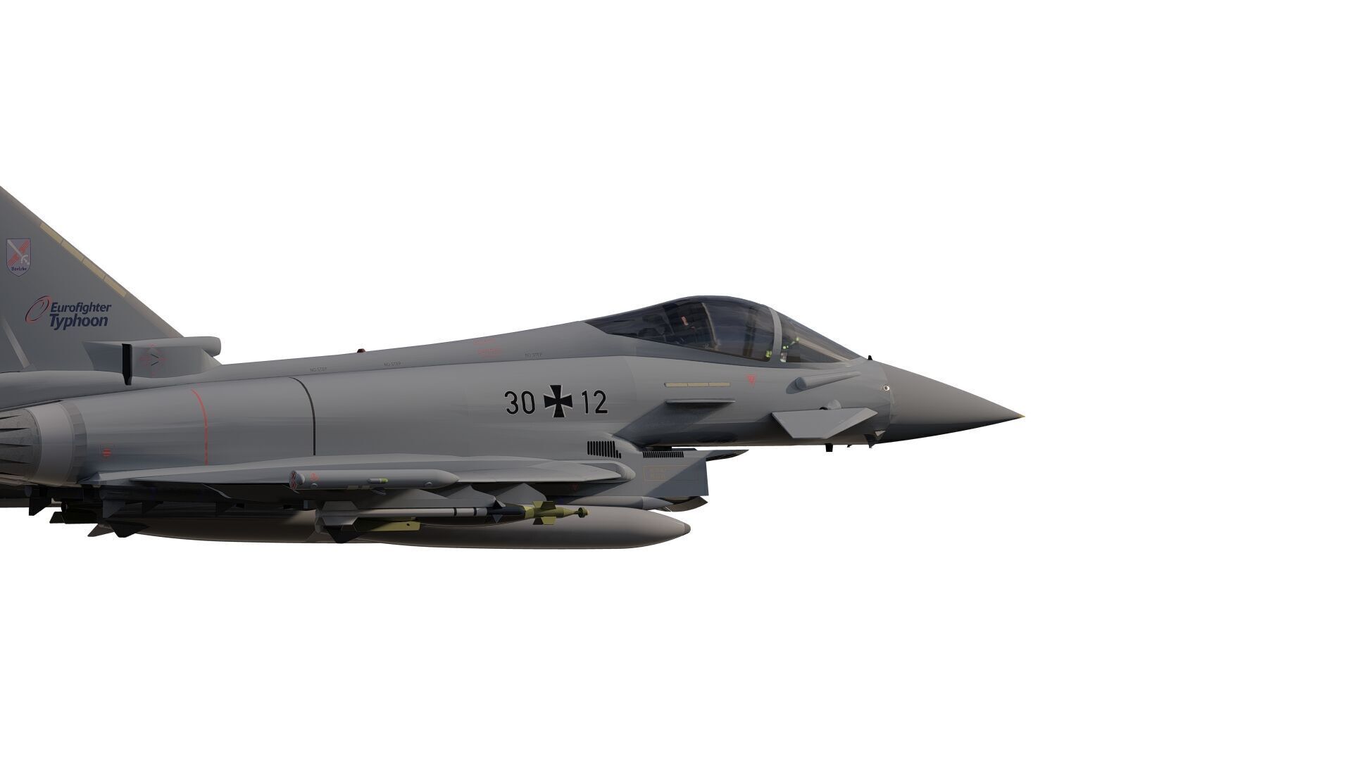 Eurofighter Typhoon 3D model_17