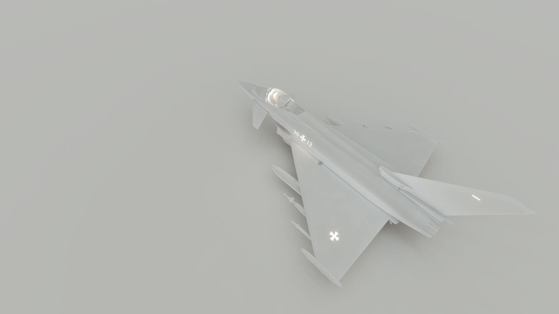 Eurofighter Typhoon 3D model_50