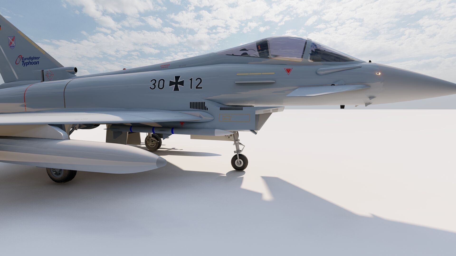 Eurofighter Typhoon 3D model_25
