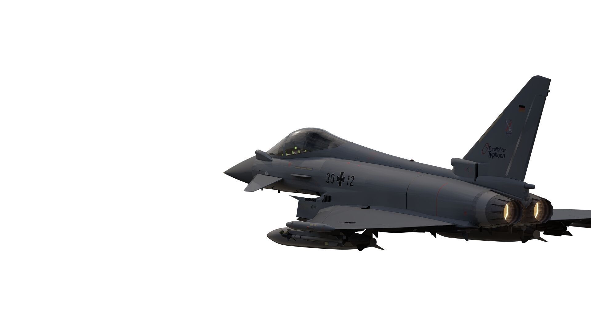 Eurofighter Typhoon 3D model_8